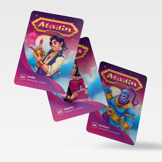Sammelkarten „Aladin - das Musical“