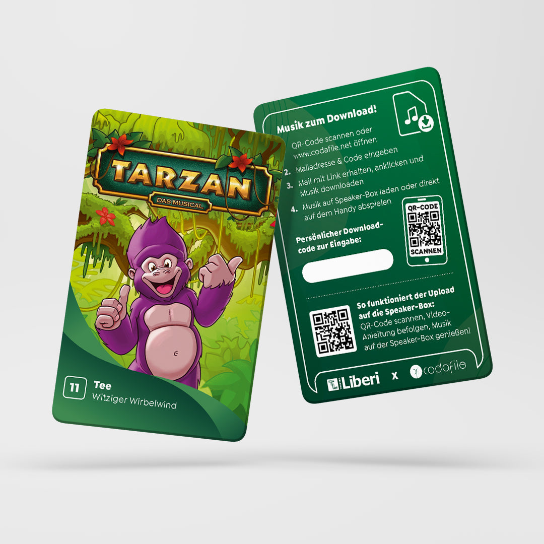 Sammelkarten „Tarzan - das Musical“